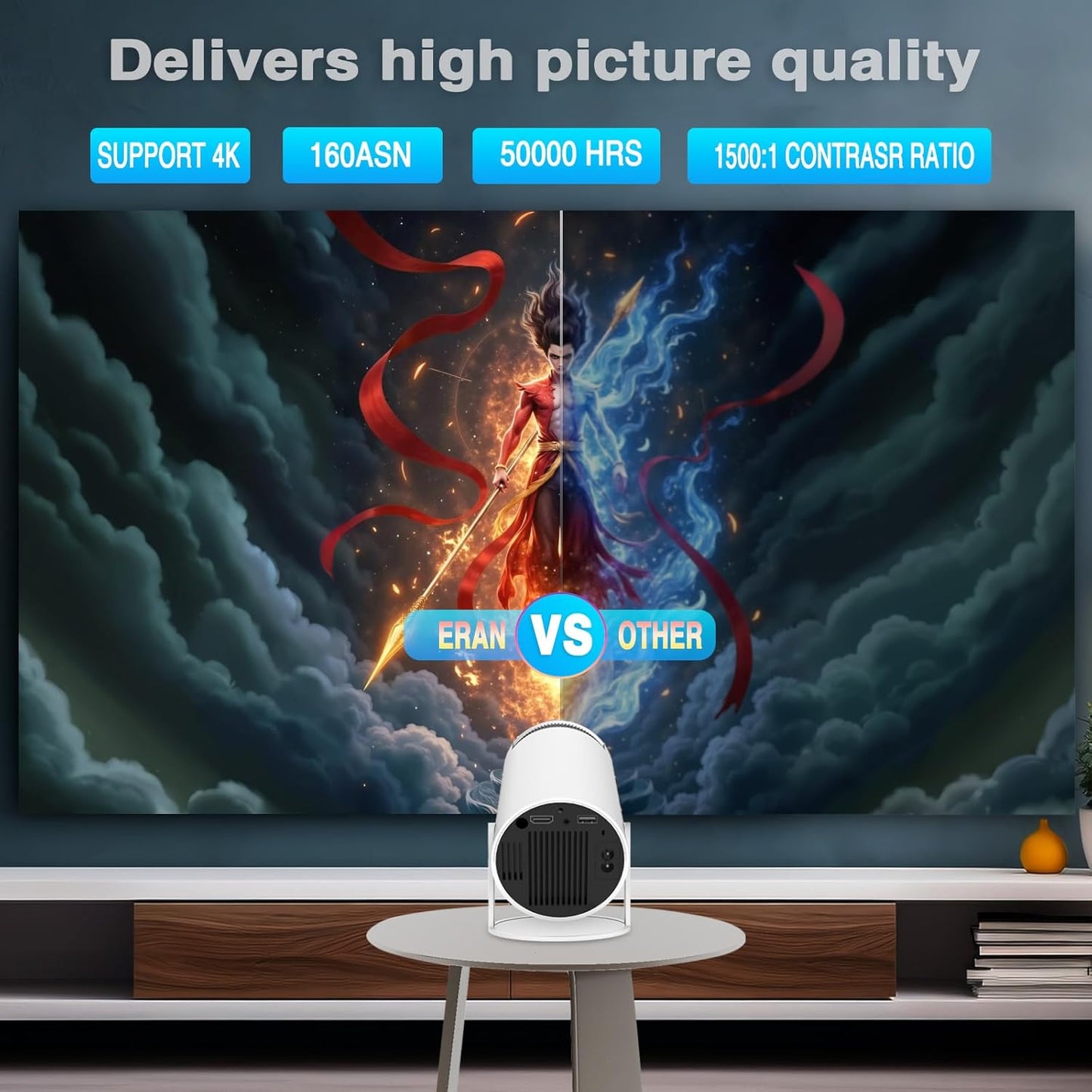 Lumbrio Mini Smart Projector