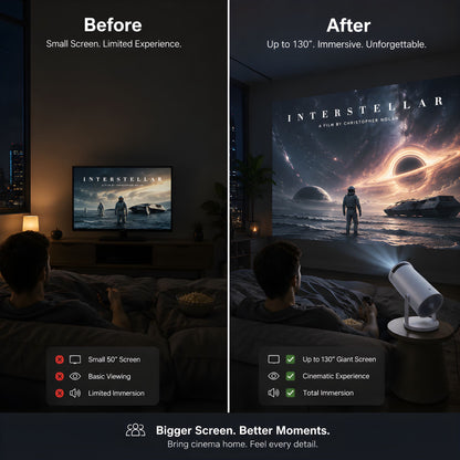 Lumbrio Mini Smart Projector