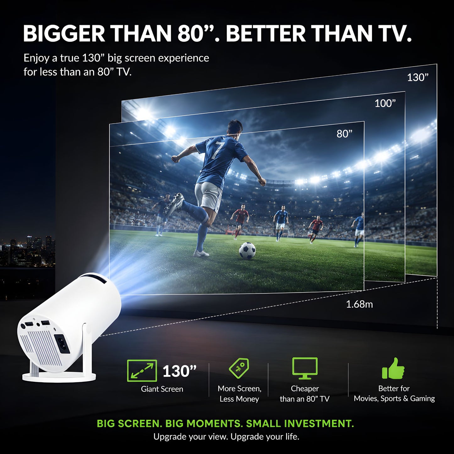 Lumbrio Mini Smart Projector