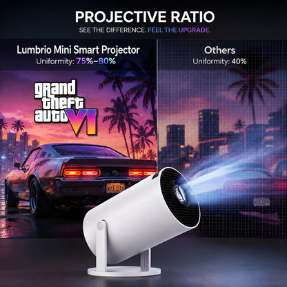 Lumbrio Mini Smart Projector