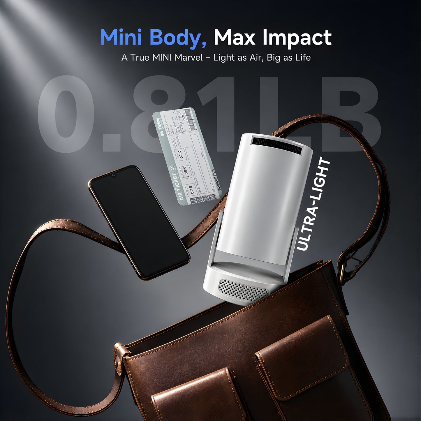 Lumbrio Mini Smart Projector
